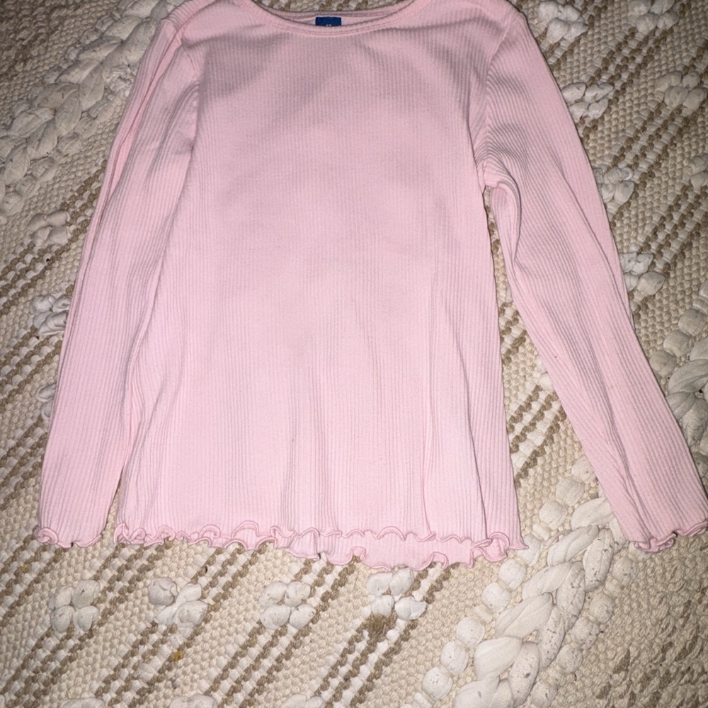 Old Navy Pink Long Sleeve Tee for Kids